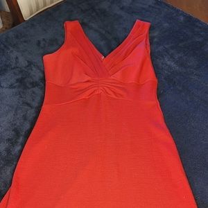 Banana Republic red, sleeveless dress size 8